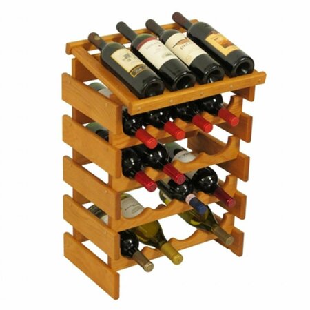 RAZOREDGE 20 Bottle Dakota Wine Rack with Display Top RA3266301